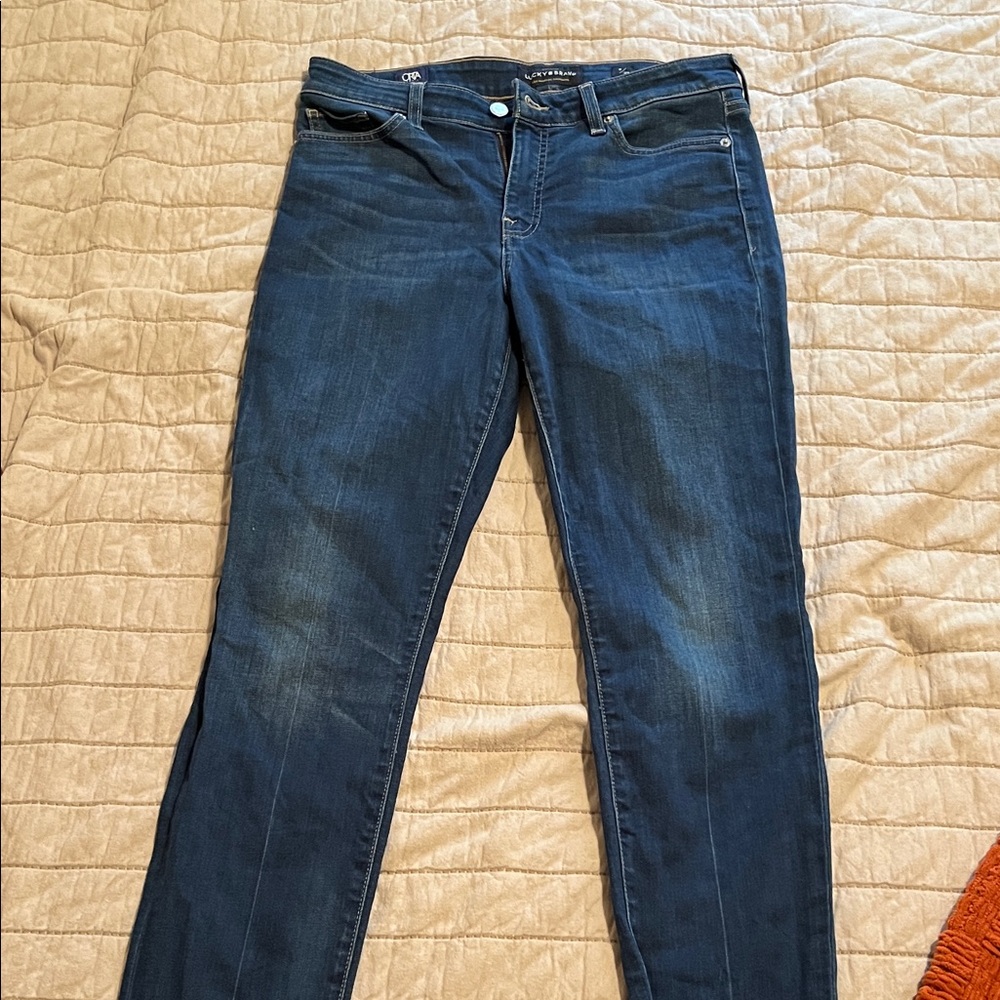 Lucky Brand Women's Blue Skinny Jeans